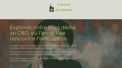 Le bureau du vapoteur